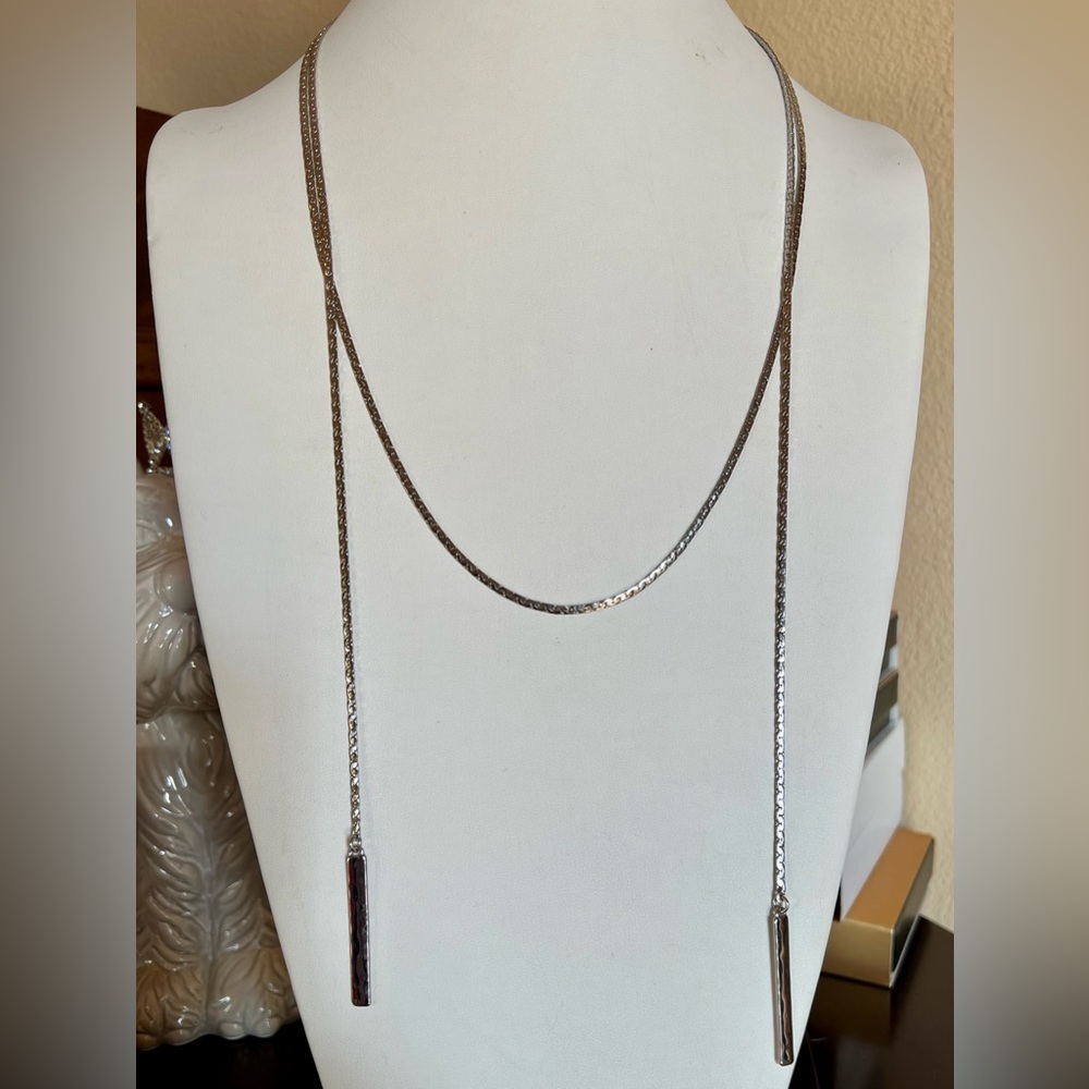 Chloe + Isabel Hero Metal Lariat Necklace